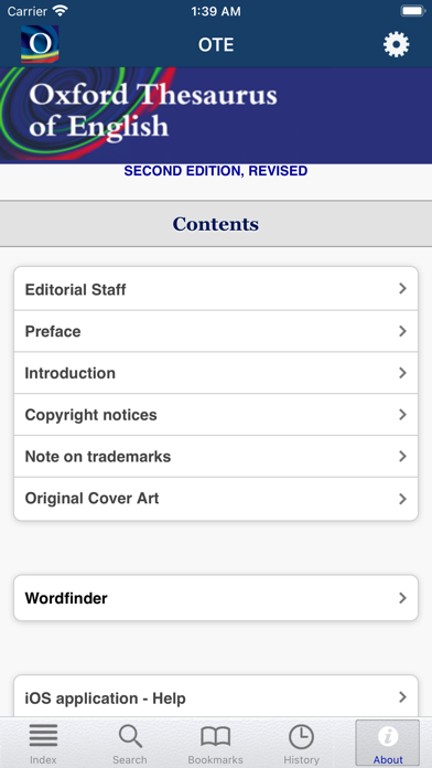 Oxford Thesaurus of English 2 Screenshot