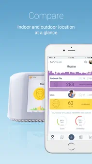 IQAir AirVisual | Air Quality iphone resimleri 4