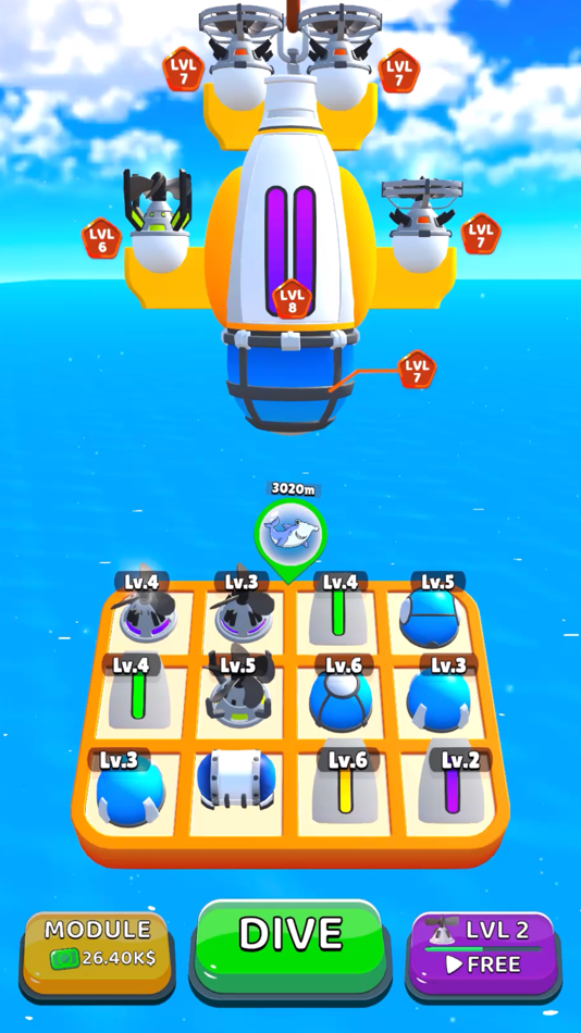 #5. Deep Dive - Submarine Jump (iOS) 由: Panteon Yazilim Oyun Egitim Teknolojileri ve Hizmetleri Sanayi Ticaret Anonim Sirketi