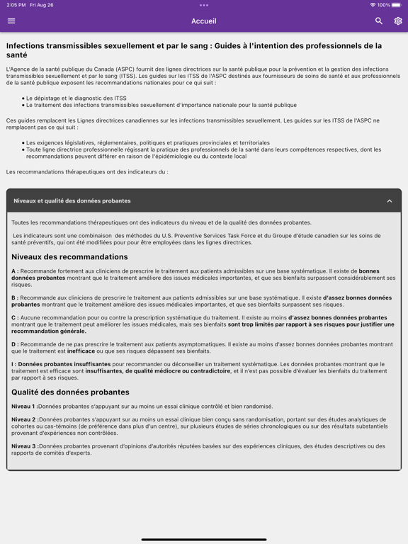 Screenshot #4 pour Lignes directrices CDN ITSS