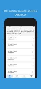 Azure AZ-303 Updated 2022 screenshot #1 for iPhone