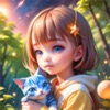 Princess Cute Kitten icon