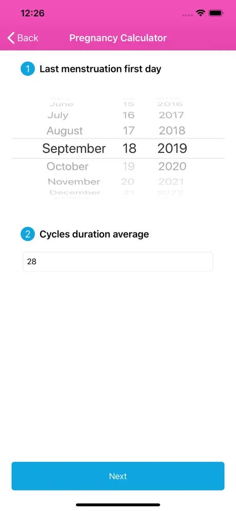 Pregnancy Calculator Calendar