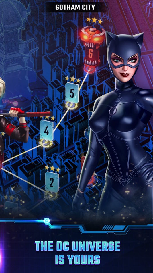 #7. DC Heroes & Villains: Match 3 (iOS) 由: Jeux Ludia Inc.