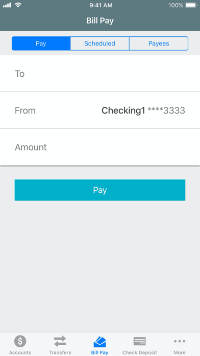Black Hills FCU Mobile Banking Screenshot