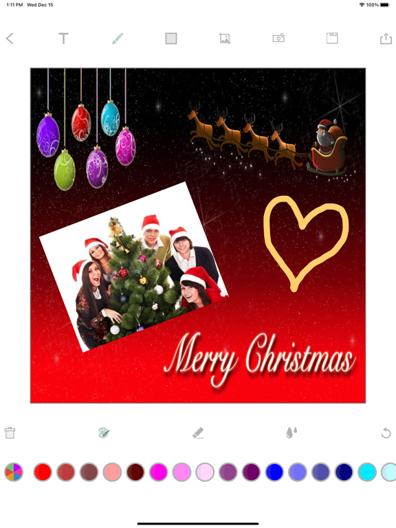 Screenshot #5 pour Noël - créer des cartes