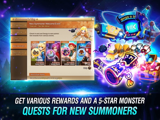 Summoners War iPad app afbeelding 3