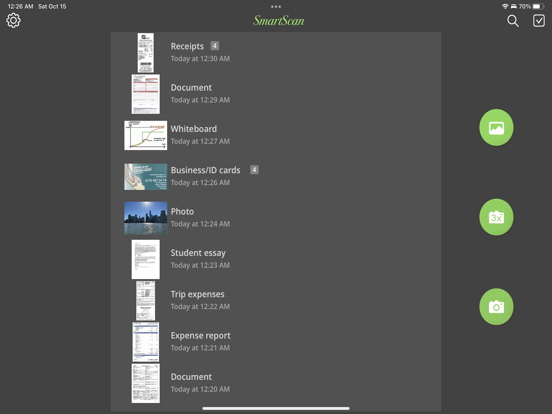 SmartScan Pro: PDF scanner iPad app afbeelding 1