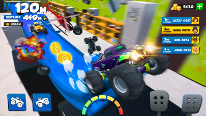 Race Off 2: monster truck gameのおすすめ画像5