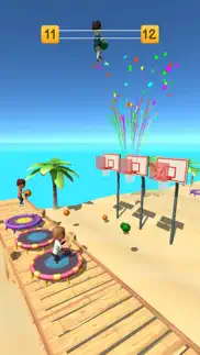 jump up 3d: basketball game iphone screenshot 4