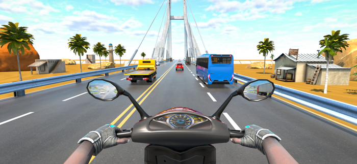 Highway Traffic Bike Rider XTR