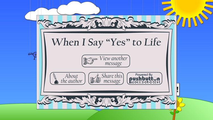 When I Say "Yes" to Life