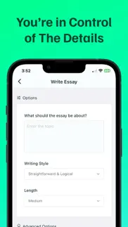 ai writer: email, paper, sms iphone screenshot 3