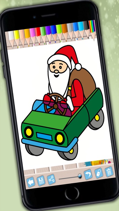 Screenshot #3 pour Pages à colorier du Père Noël