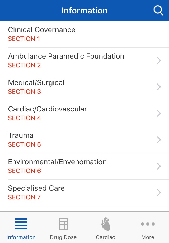 NSW Ambulance CPG screenshot 3
