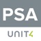 In the UNIT4 PSA Suite a user can book time and register expenses