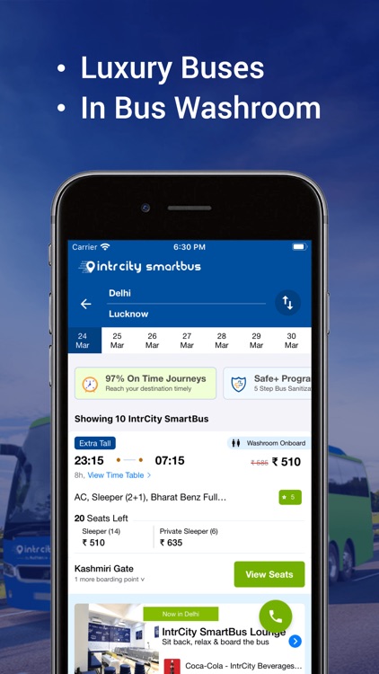 Bus Booking- IntrCity SmartBus screenshot-3