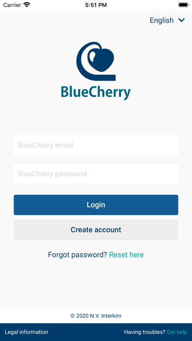 BlueCherry Screenshot