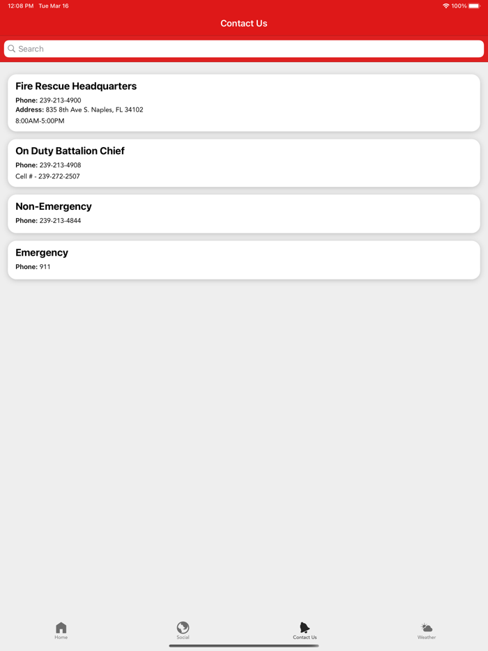 Naples Fire Department