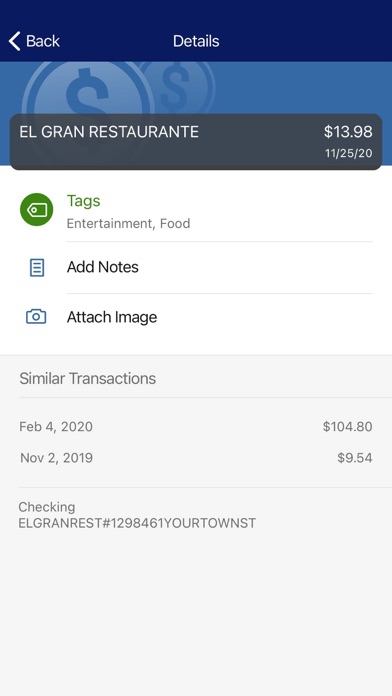 Horatio State Bank Screenshot
