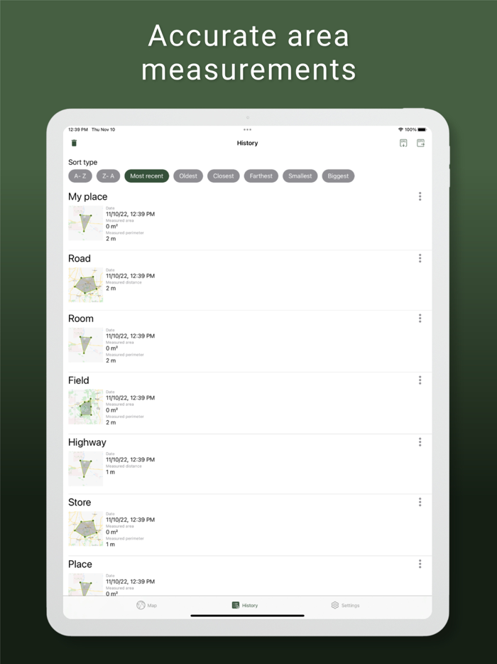 My GPS Area Calculator