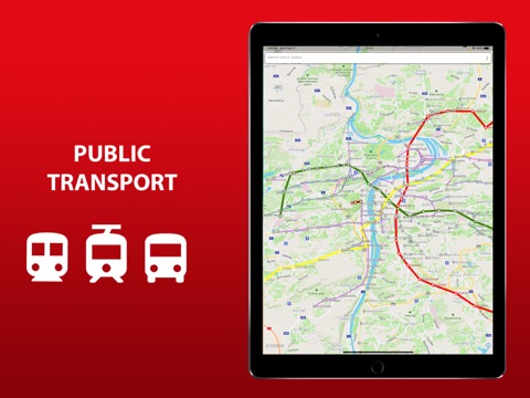 プラハの公共交通機関マップのおすすめ画像1