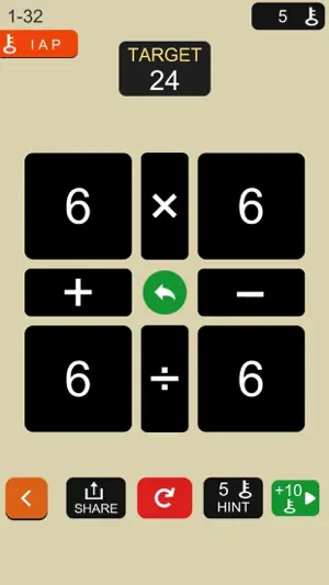 King Of 24 - fun math games screenshot 2