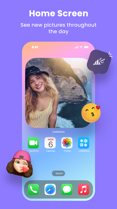 LiveStatus - App for couples Screenshot