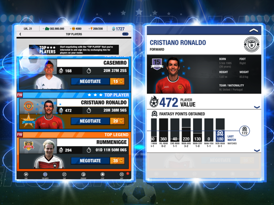 Fantasy Manager Football 23-24 iPad app afbeelding 7