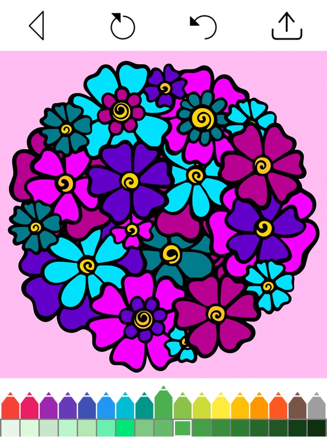 Mandala Pintar por Número na App Store