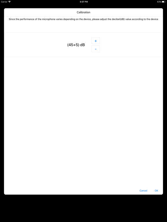 Sound Meter - Simple Detector iPad screenshot