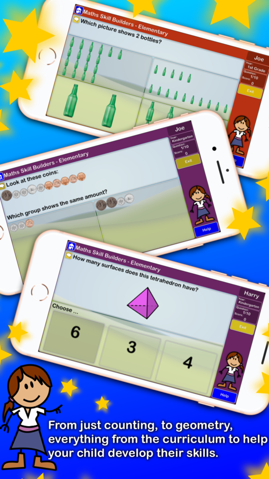 #2. Maths, age 4-8 (US) (iOS) 由: Hyperion Games (UK) LTD