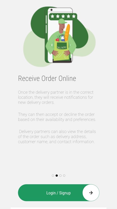 Go KidoGo Delivery Partner Screenshot