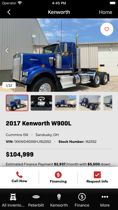 Ohio Truck Sales Screenshot