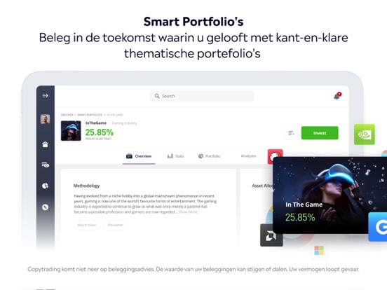 eToro: Handel & beleg iPad app afbeelding 7