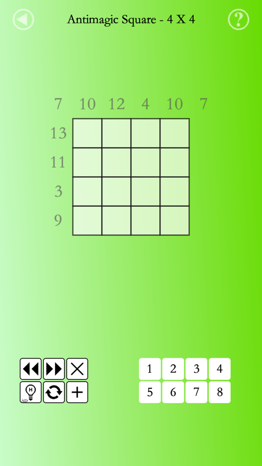#9. Digit Matrix : Math Puzzles (iOS) 게시자: 振华 许