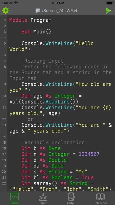 Visual Basic (VB.NET) Compiler