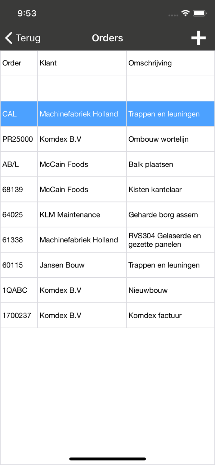 Komdex Urenregistratie