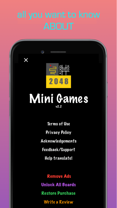 2048 Classic Snake & more Screenshot
