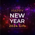 New Year Animated App Contact