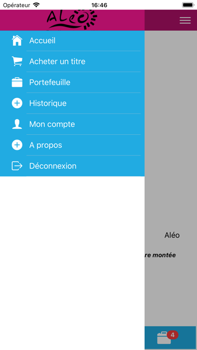 M-Ticket Aléo Screenshot