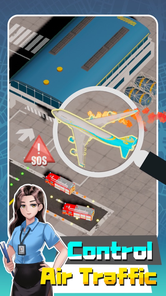 #2. Airport Tycoon - Simulation (iOS) 由: CattoFun Games