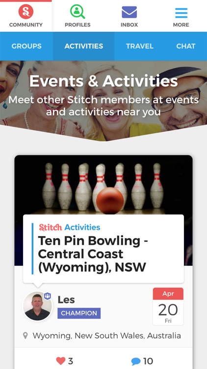 Stitch - The Community for 50+