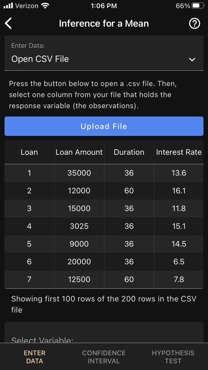 Art of Stat Inference