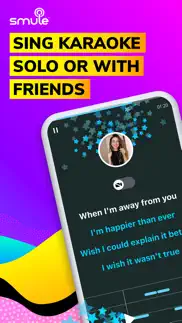 smule: karaoke music studio iphone screenshot 1
