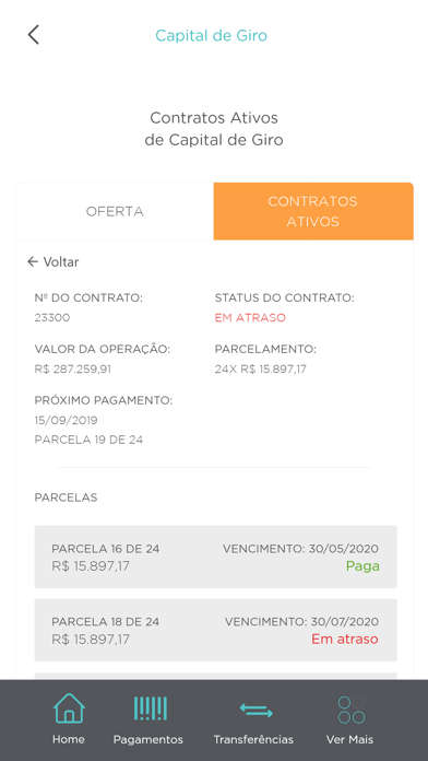 Banco Topázio Screenshot