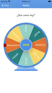 ruleta de decisiones aleatoria iphone capturas de pantalla 3