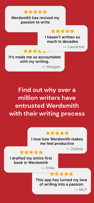 ‎Werdsmith: Writing App Capture d'écran