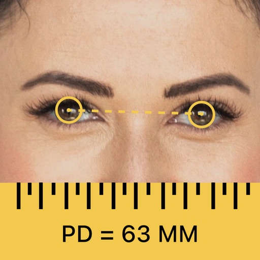 Eye MeasureーPupillary Distance Icon