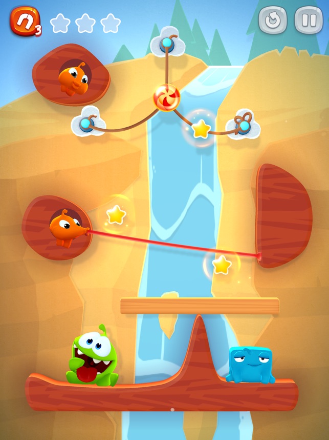 All Cut the Rope & Om Nom Mobile Games (iOS,Android) Cut the Rope:  Remastered,Om Nom: Toons 